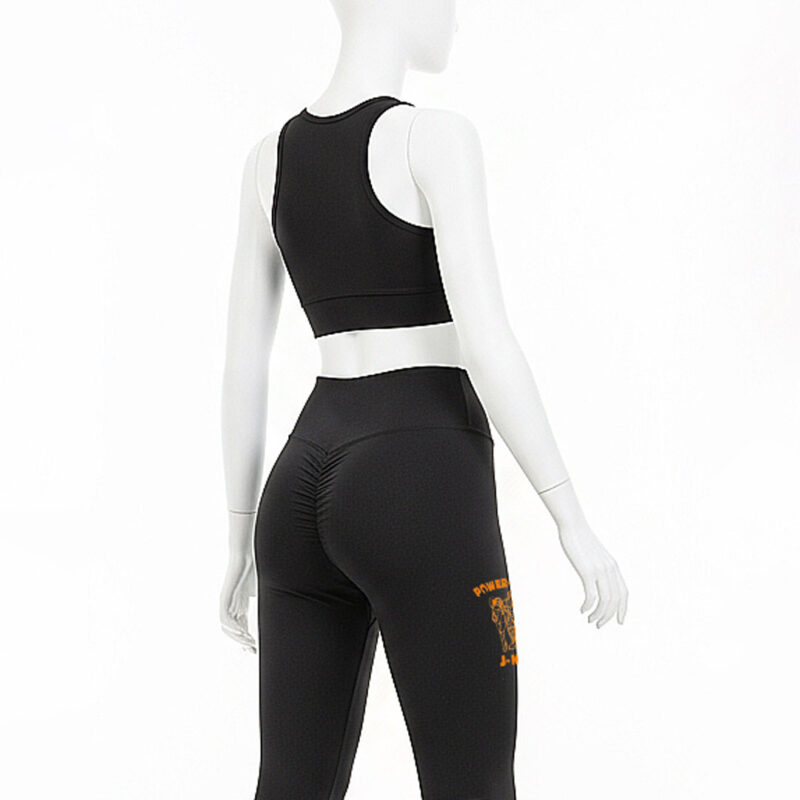 Legging Karl Scrunch schwarz